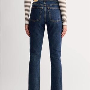 Everlane Blue Straight Leg Jeans Classic Style